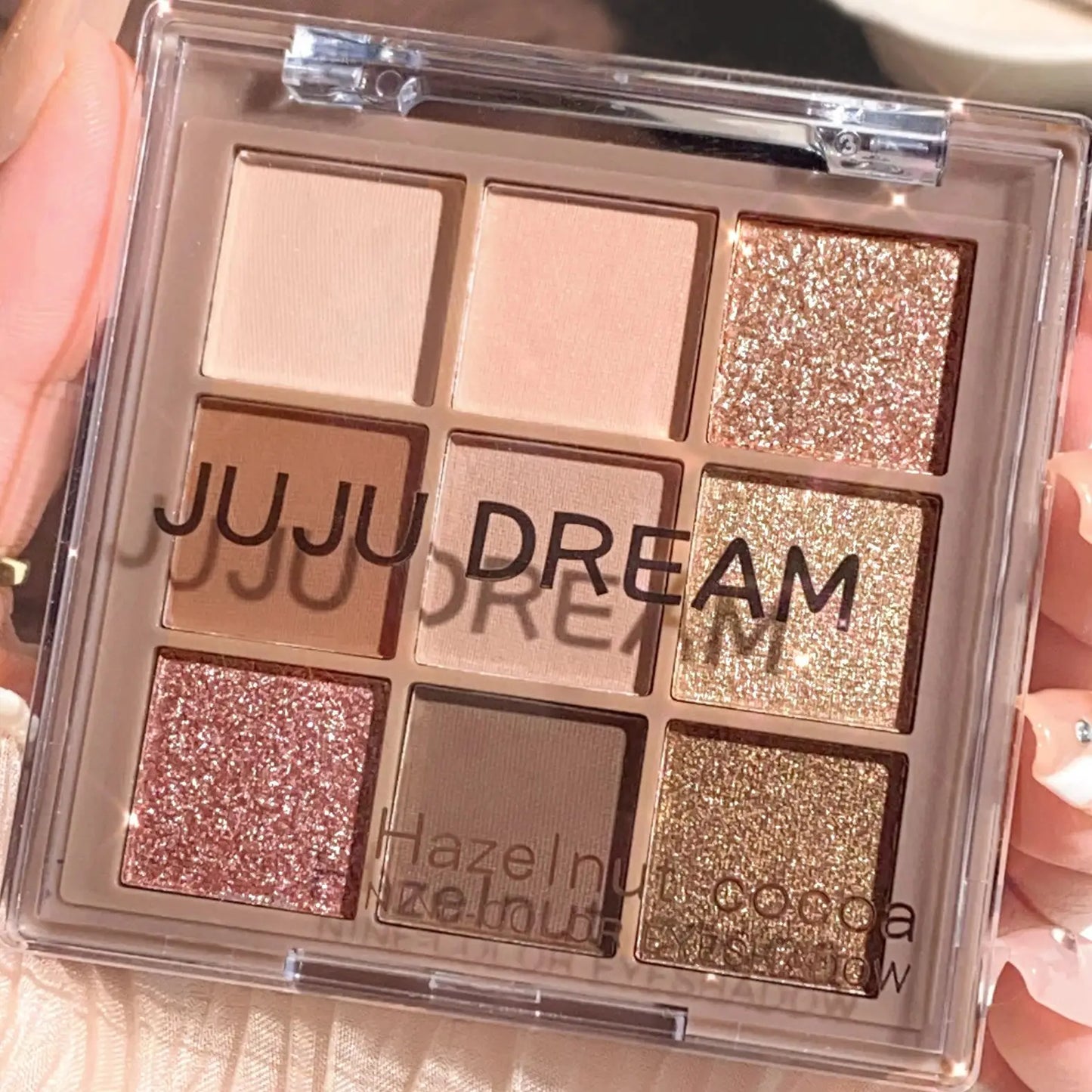 Palette Luxueuse de Fards à Paupières de 9 à 18 Couleurs, Effet Scintillant en Velours, Résistante à l'Eau, de Baies, Brunes et Conductrices