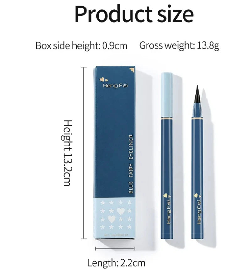 Crayon Eyeliner liquide noir frais, couleur à séchage rapide, imperméable, résistant à la sueur, sans taches, stylo de maquillage, cosmétique, livraison gratuite
