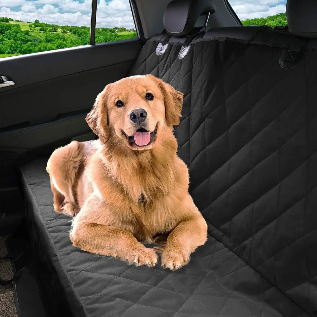Waterproof Dog Car Seat Cover – Rear Seat Pet Protector Mat