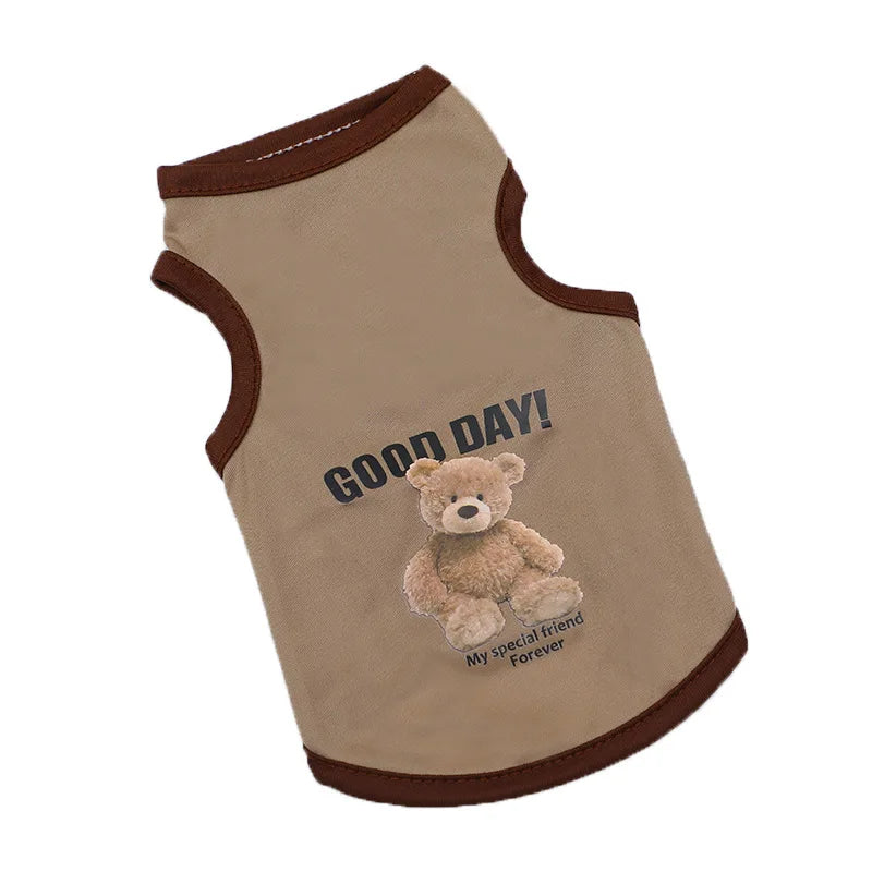 Breathable Summer Pet Vest – Lightweight Clothes for Dogs & Cats