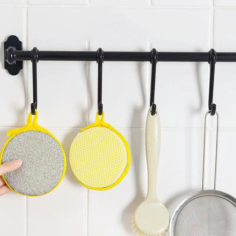 Reusable Double-Sided Dishwashing Sponges – Kitchen Cleaning Sponge Set