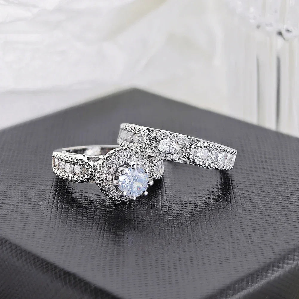 Moonso-Ensemble de matiques de mariage Halo or et argent pour femmes, cadeau de luxe pour les travailleurs, document de mariée, livraison directe, R5080