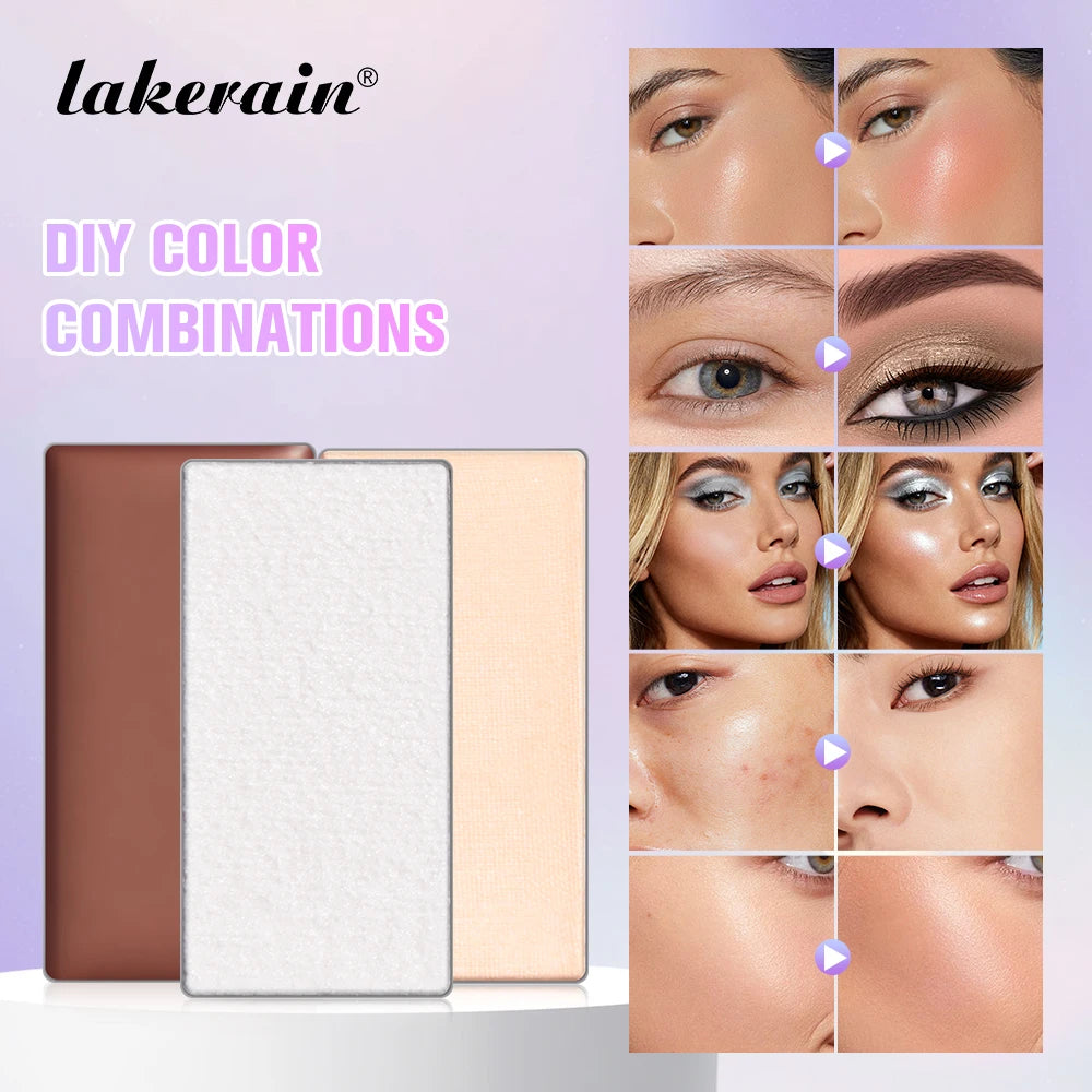 Recharge pour palette de fards à paupières - Waterproof, longue tenue, multifonctionnelle, fond magnétique - Maquillage à faire soi-même