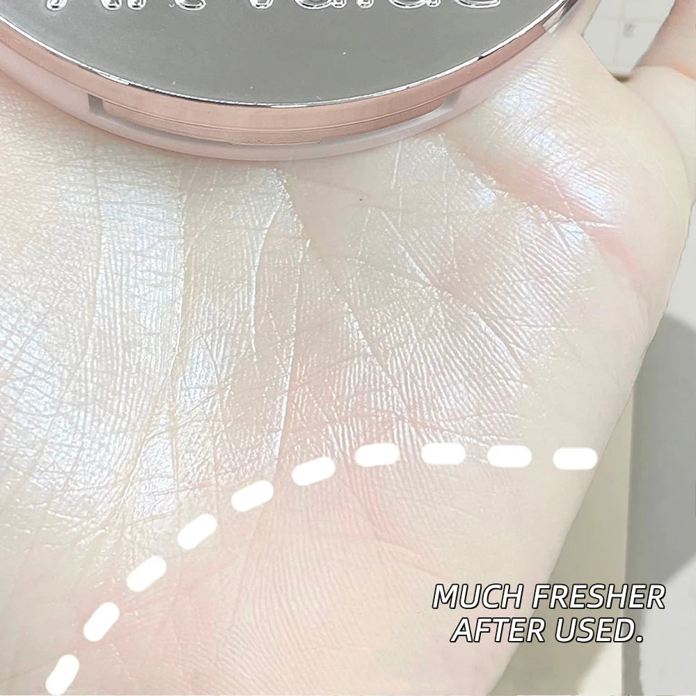 Poudre pressée naturelle – Contrôle de l’huile, effet mat durable, longue tenue, waterproof, légère, couvrance pour le visage, cosmétiques pour femmes