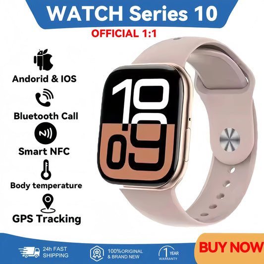 2025 nouvelle série Watch10 GPS piste montre intelligente hommes femme HD Bluetooth appel étanche sport SmartWatch pour Apple Android IOS