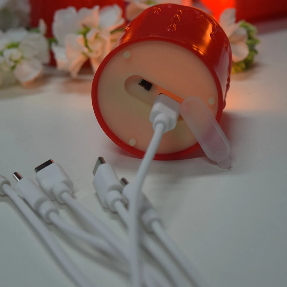 Rechargeable Waterproof LED Candles – Flameless Remote-Control Tea Lights for Home Decor