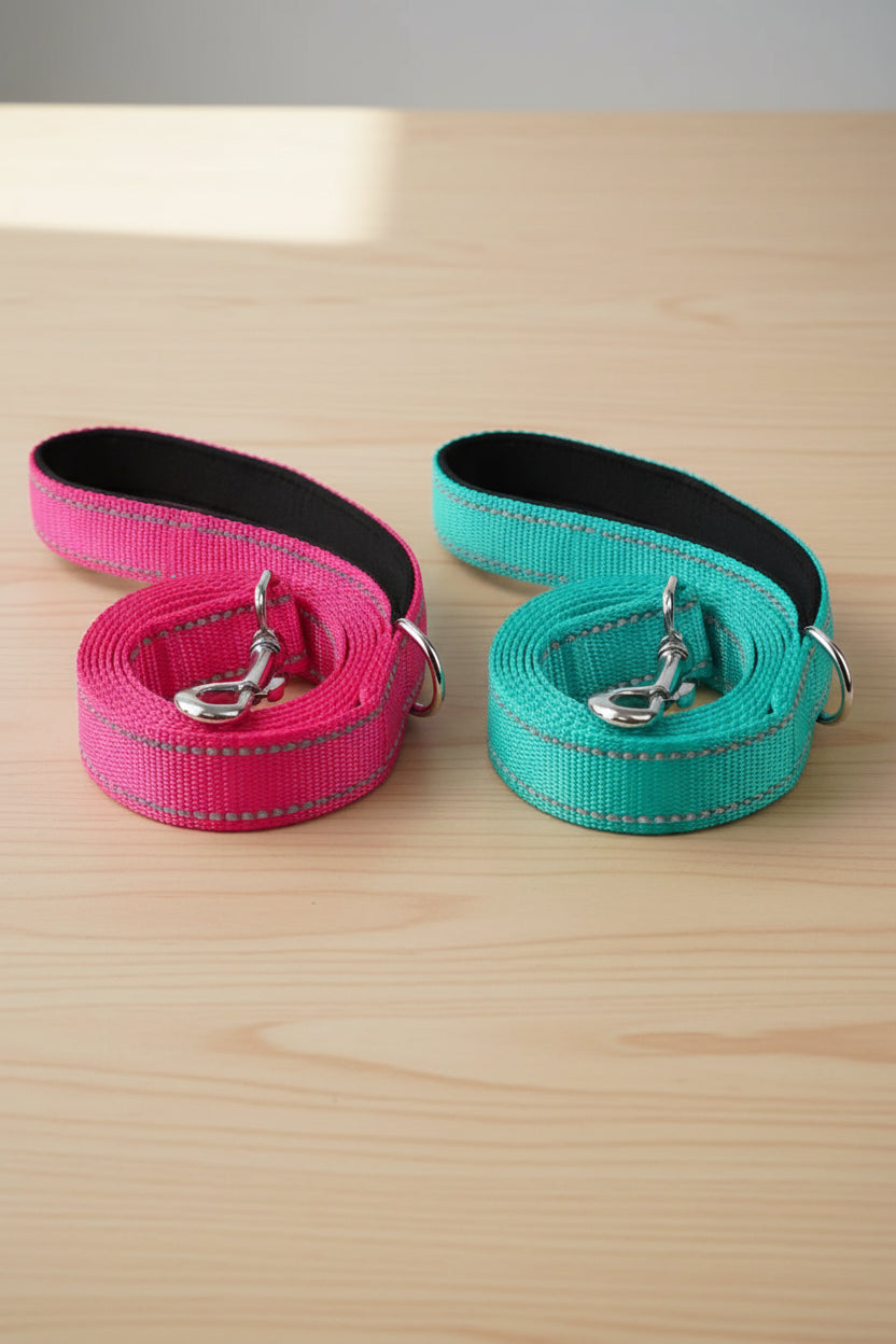 Reflective Pet Leash – Adjustable Walking & Training Lead for Dogs & Cats