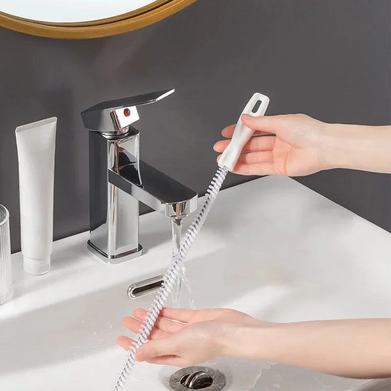Household Drain Cleaning Tool – Flexible Pipe & Hair Clog Remover