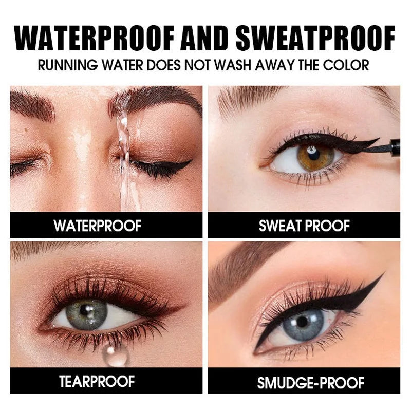 Eyeliner ultra-fin, longue tenue, effet mat et lisse, waterproof, anti-bavures, maquillage coréen, cosmétiques de beauté