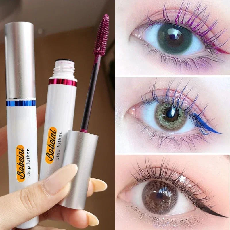 **« Mascara 4 couleurs épais – Recourbant, allongeant, waterproof et longue tenue »**