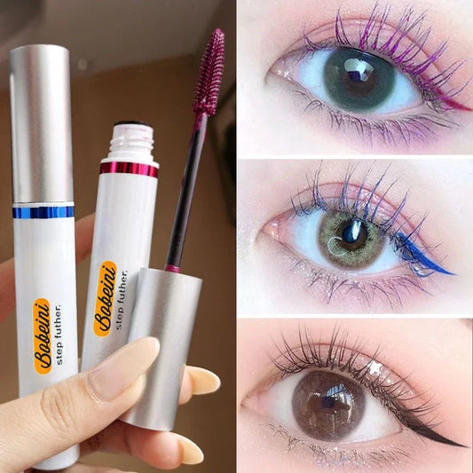 **« Mascara 4 couleurs épais – Recourbant, allongeant, waterproof et longue tenue »**
