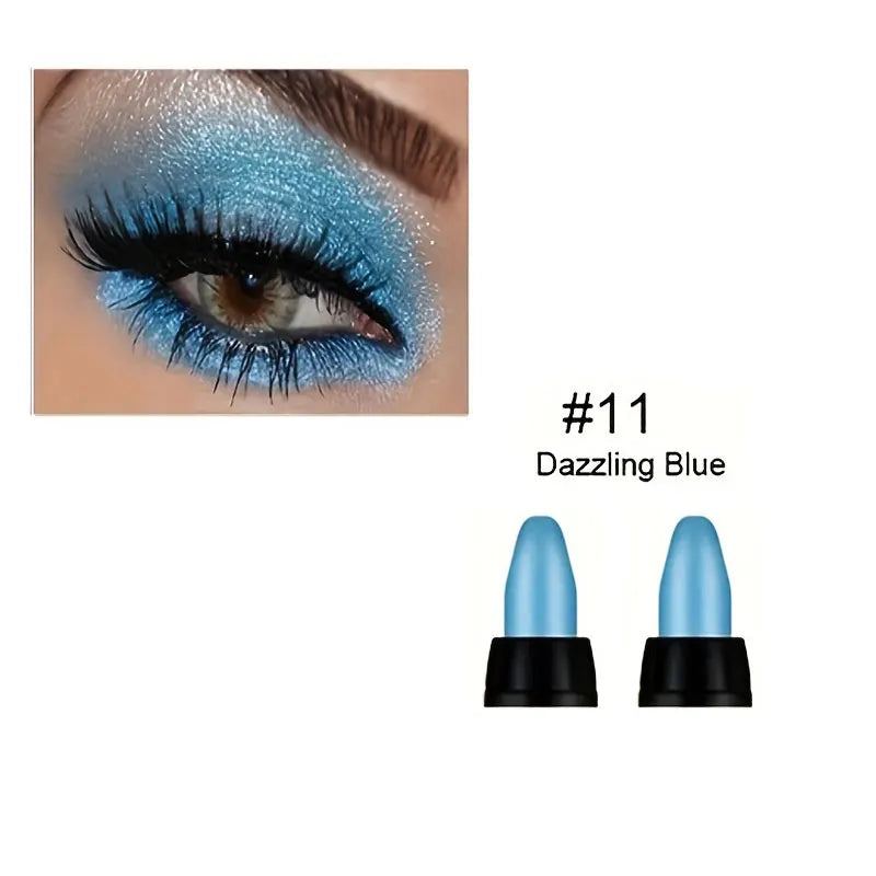 Eyeliner Waterproof 16 Couleurs – Maquillage Oeil Brillant et Durable
