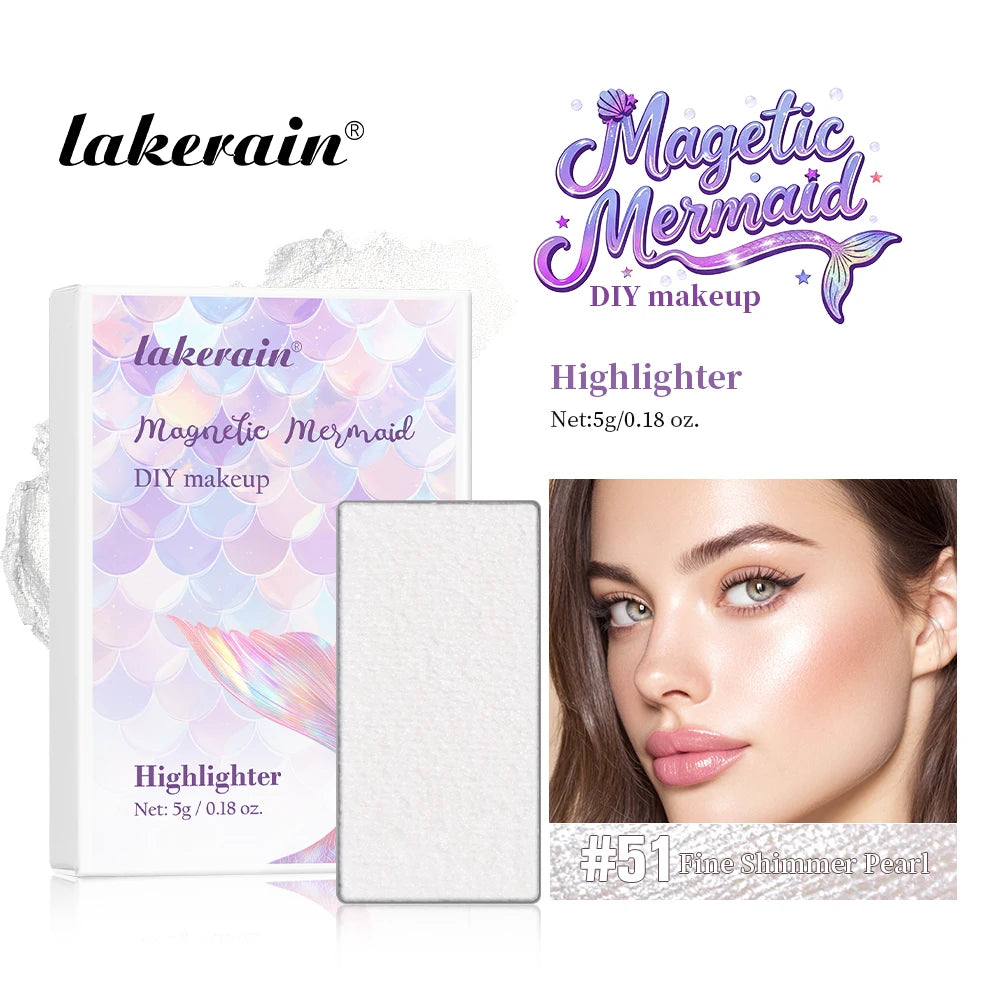 Recharge pour palette de fards à paupières - Waterproof, longue tenue, multifonctionnelle, fond magnétique - Maquillage à faire soi-même