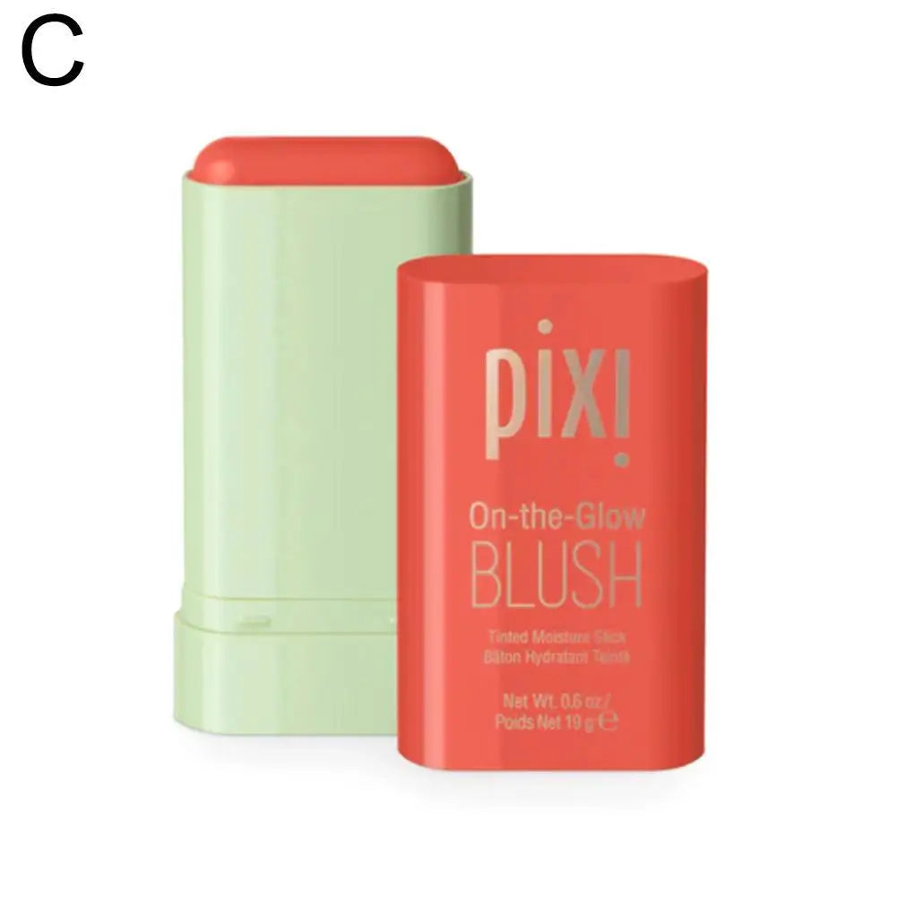 Blush Stick 3 en 1 — Application Facile, Crème Blush Waterproof, Haute Pigmentation, Fini Mat, Pour Contouring et Maquillage Complet