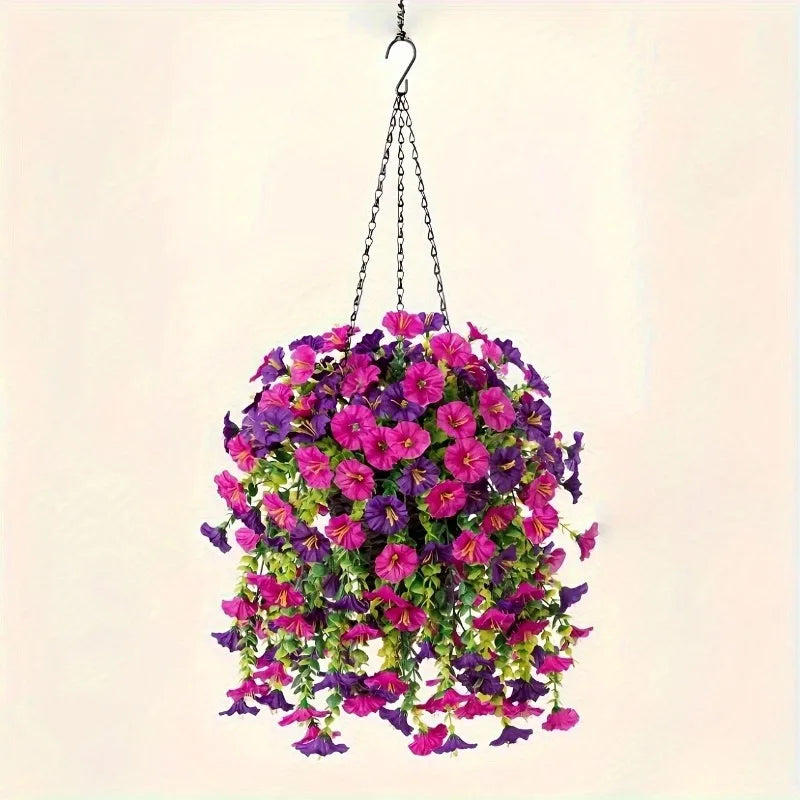 75CM Artificial Hanging Flower Vine – Decorative Fake Plant Garland
