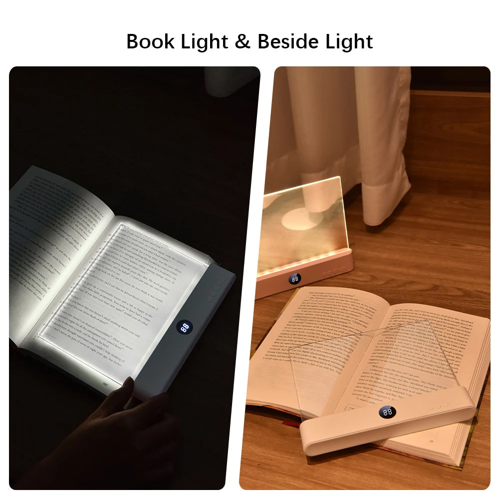 Portable LED Reading Light – Clip-On Book Light for Bedtime Reading & Travel