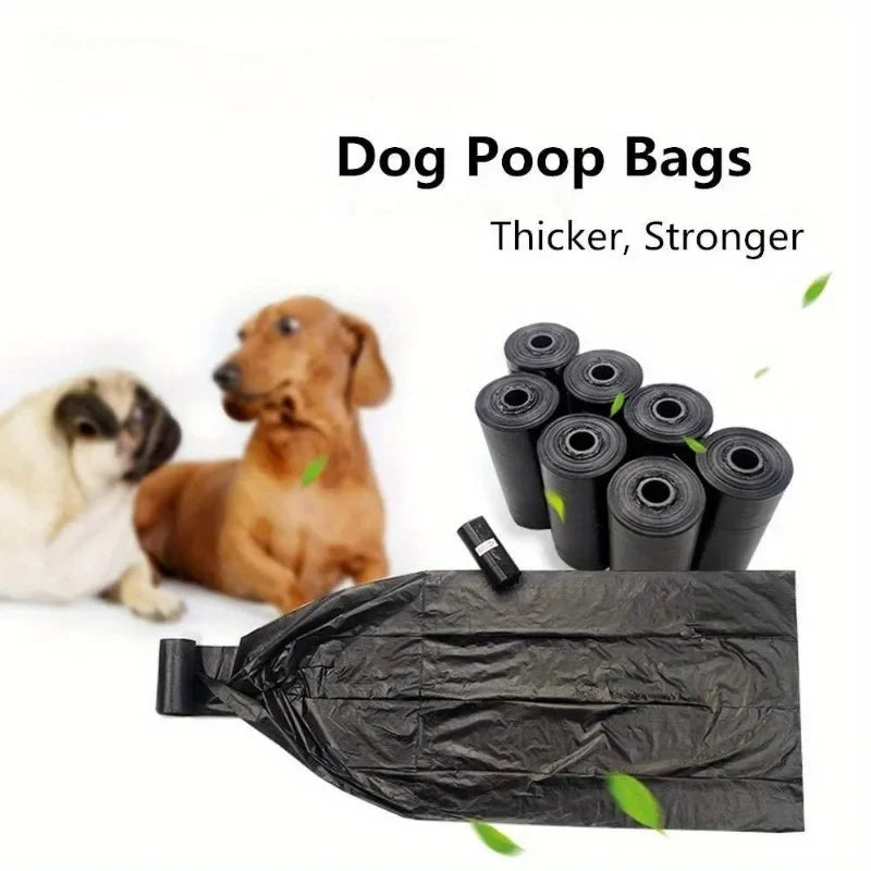 Portable Dog Poop Bags with Dispenser – Leak-Resistant Pet Waste Bags