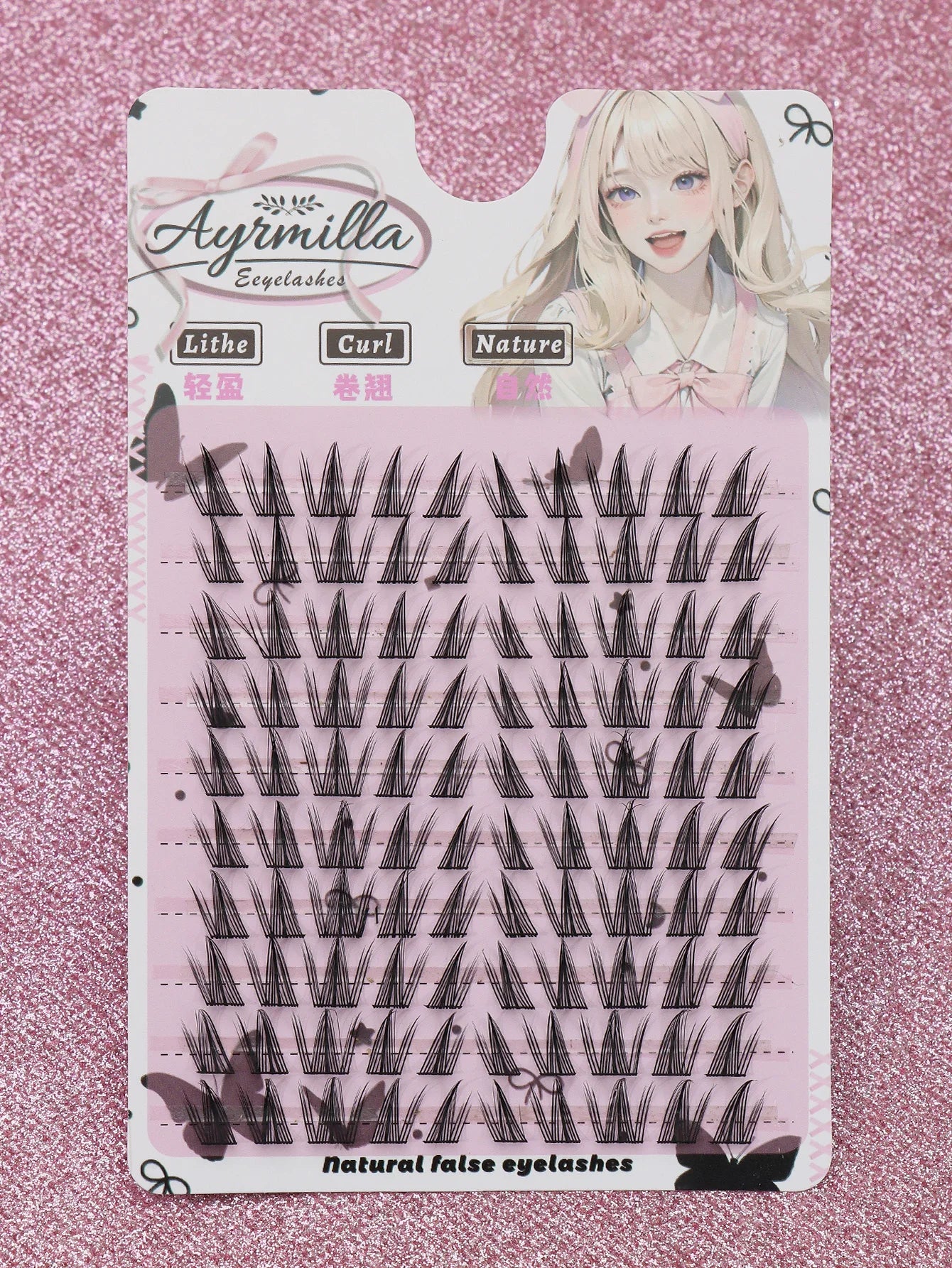 Cils individuels 9-13 mm – 120 grappes, pour fête, travail ou réunion quotidienne – Faux cils naturels, volumineux et doux, 3D en vison multi-couches