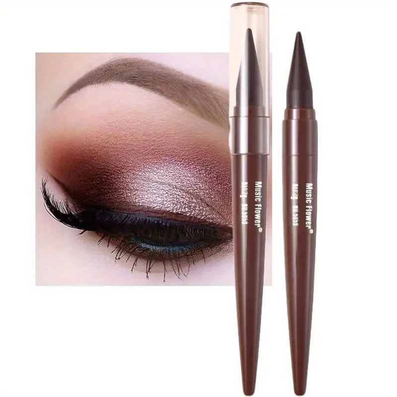 Crayon eyeliner à la texture lisse et naturelle, couleur mate, résistant à l'eau et à la transpiration, sans effet halo