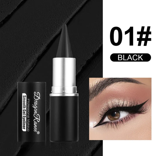 Crayon Eyeliner Longue Durée, Maquillage, Crème, Facile à Colorer, Haute Écriture, Noir, Blanc, Vert, 256