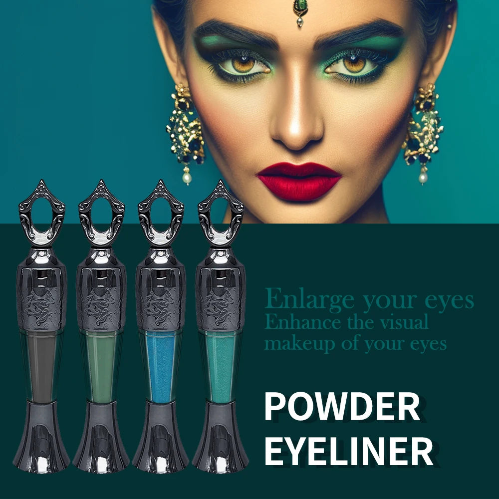 Crayon en Poudre – Eyeliner Longue Tenue, Doux et Respectueux de la Peau, Facile à Utiliser, Traçage Fluide
