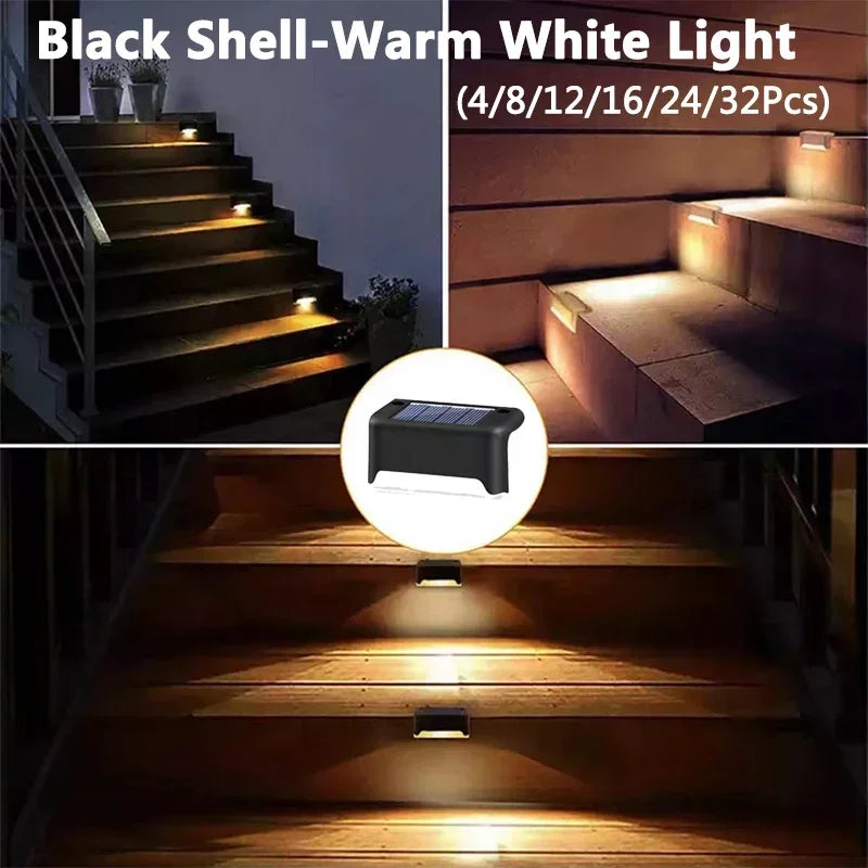 Solar Deck Lights – Waterproof LED Step & Fence Lights for Outdoor Spaces