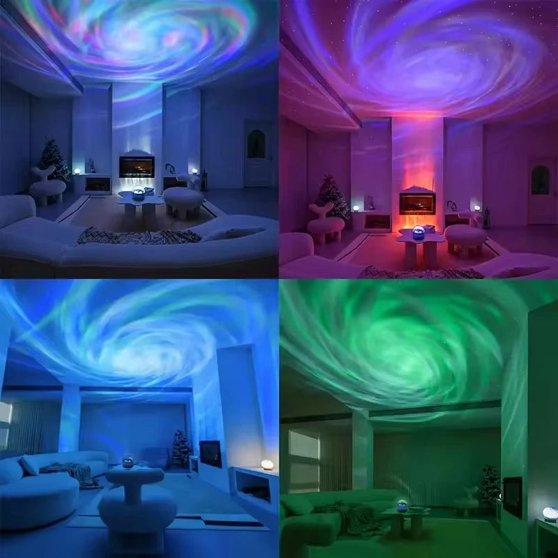 LED Galaxy Projector Night Light – Colorful Starry Sky Projector for Bedroom & Kids Room