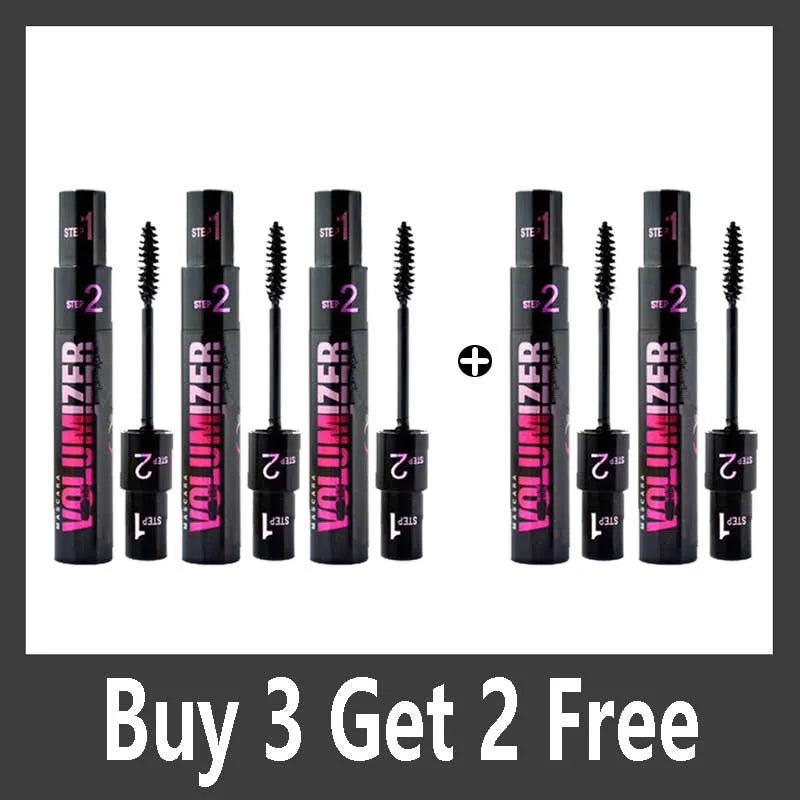 Mascara noir waterproof allongeant effet 4D extensions cils maquillage coréen