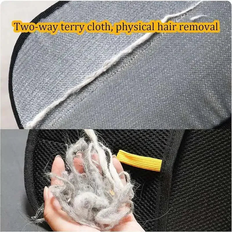 Double-Sided Pet Hair Removal Glove – Reusable Fur Cleaner for Furniture & Clothing