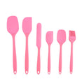 6-Piece Silicone Kitchen Utensil Set – Cream Scraper, Spatulas & Oil Brush Baking Tools Set