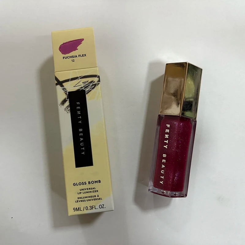 Gloss à lèvres – Hydratant avec brillance scintillante | Effet repulpant pour lèvres | Rouge à lèvres liquide idéal pour débutantes | Maquillage féminin tendance