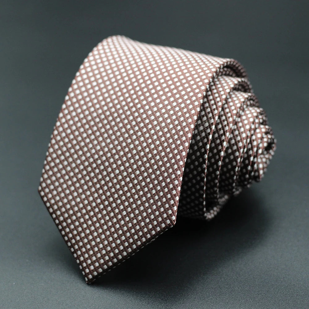 Cravate Homme Fantaisie – Motifs Floraux et Pois en Bleu, Rouge et Jaune, pour Affaires, Mariage et Cadeau Formelle