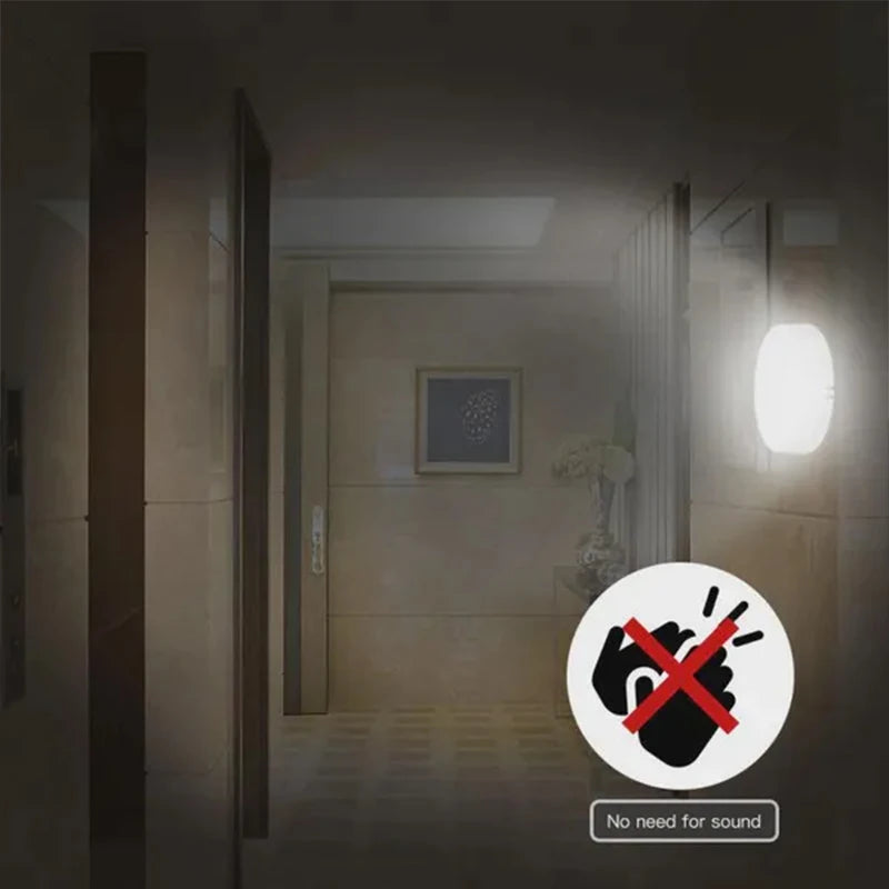 PIR Motion Sensor LED Night Light – USB Rechargeable Wireless Closet & Cabinet Lamp