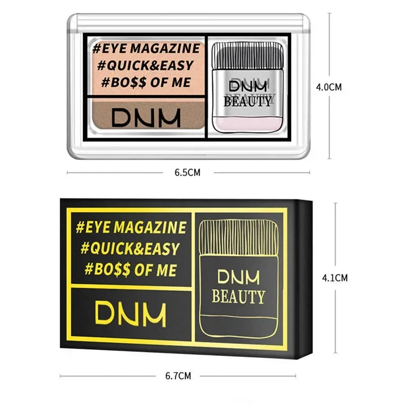 Ombre à paupières en stick dégradé 2 couleurs, longue tenue et waterproof, fini mat et nacré, cosmétiques professionnels pour femmes