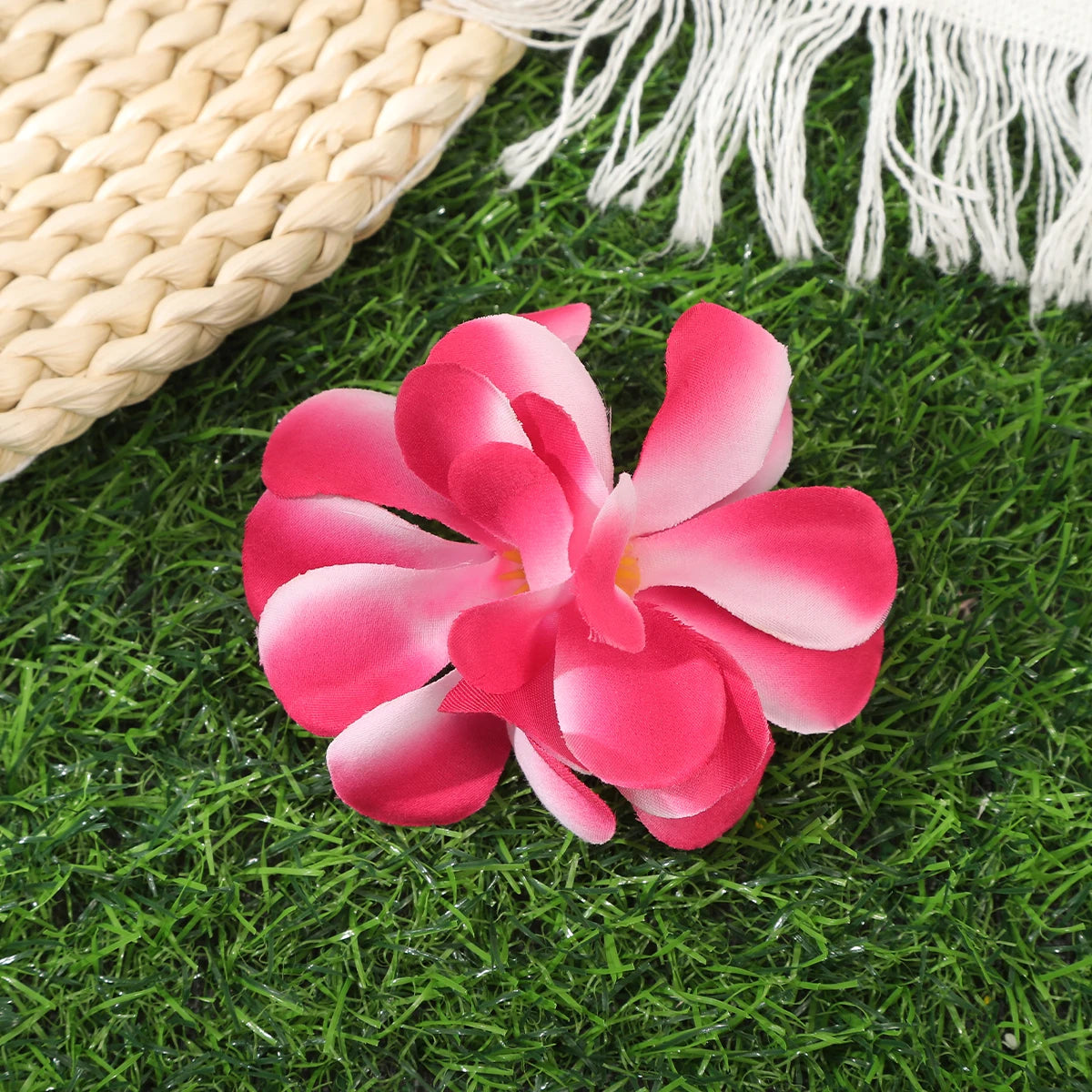 « Barrettes Femme – Fleurs Orchidée, Style Bohème »
