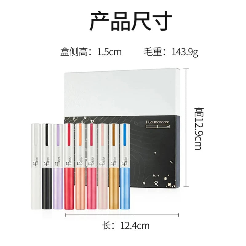 **« Set mascara 9 couleurs – 4D volume, waterproof et longue tenue »**