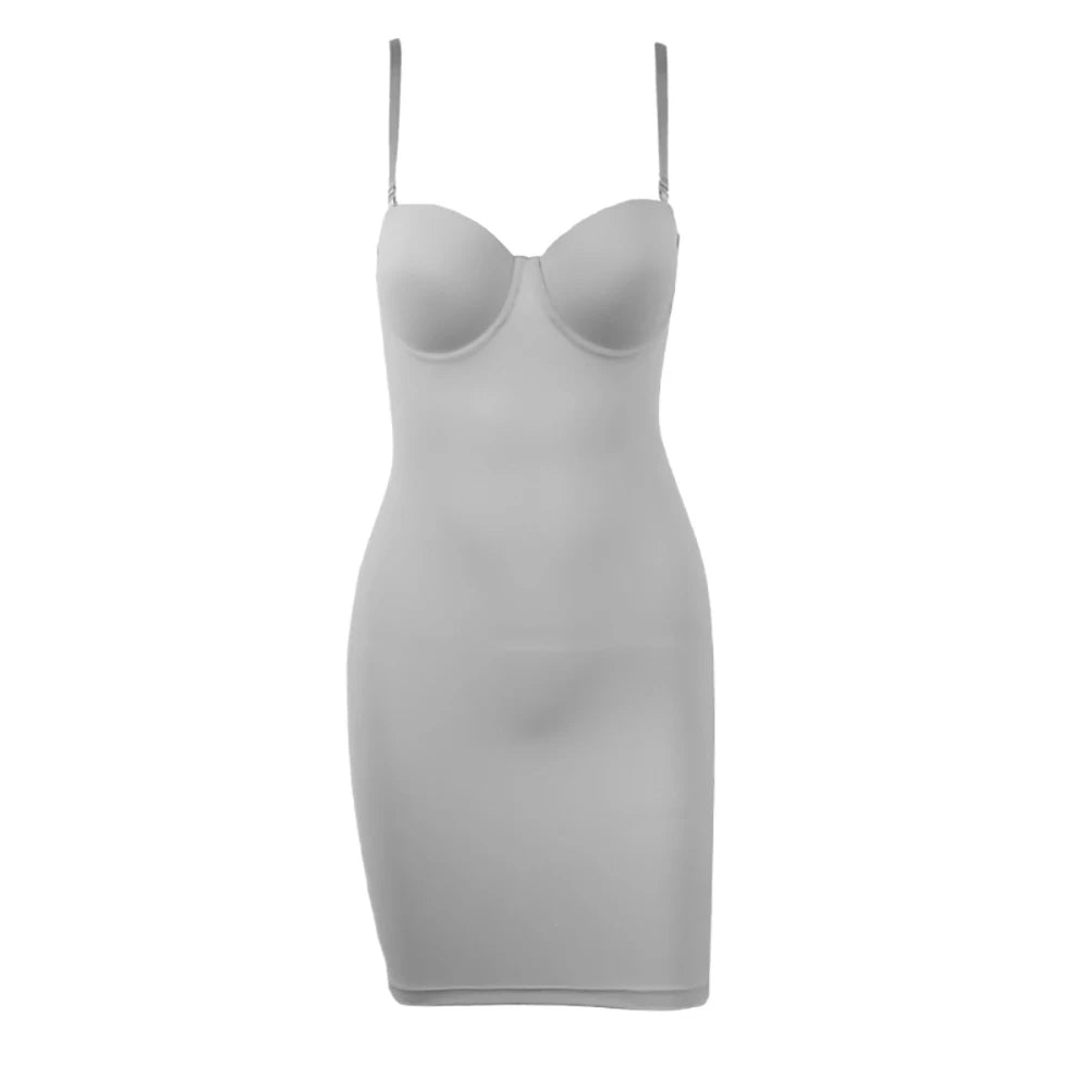 Robe Sexy Femme Droite Extensible avec Armatures – Élégante et Ajustée pour Soirée & Club.