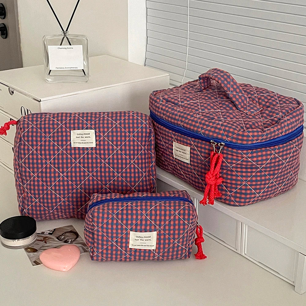 Floral Cosmetic Travel Bag
