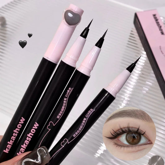Stylo Eyeliner Liquide 0,05 mm – Mat, Lisse, Séchage Rapide, Étanche, Ultra-Fin, Pour Cils Inférieurs, Anti-Bavure, Maquillage Coréen