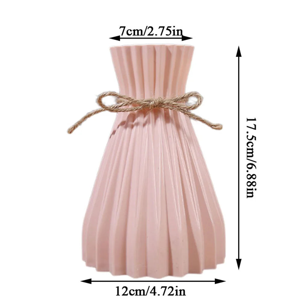 Creative Origami Vase – Modern Pleated Flower Vase for Home Decor