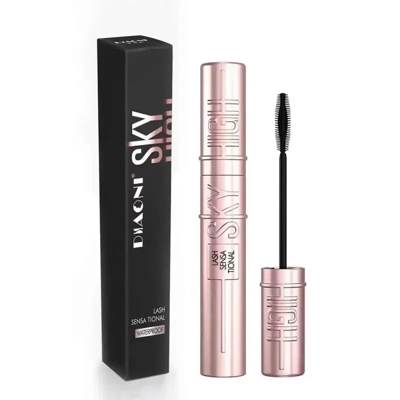 Mascara épais et recourbant nude naturel brosse ultra-fine waterproof anti-bavure longue tenue