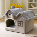 Foldable Cozy Pet House Bed – Warm Cave Bed for Small Dogs & Cats