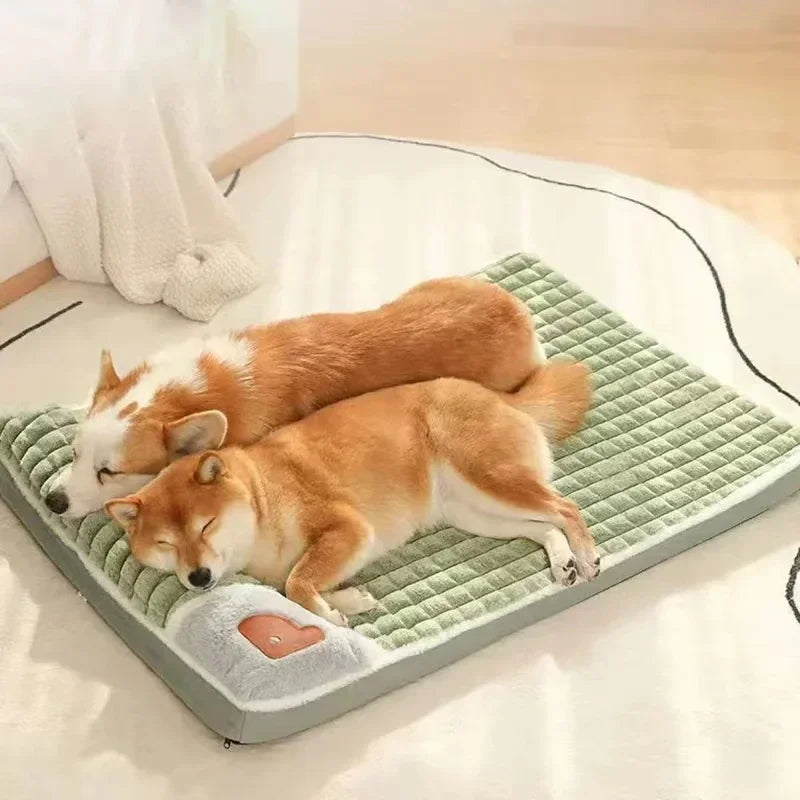 Orthopedic Memory Foam Dog Bed – Washable Pet Cushion with Removable Cover