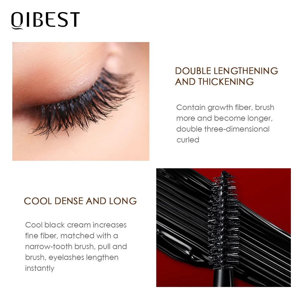 **« Mascara  4D fibres de soie – Waterproof, allongeant et longue tenue »**
