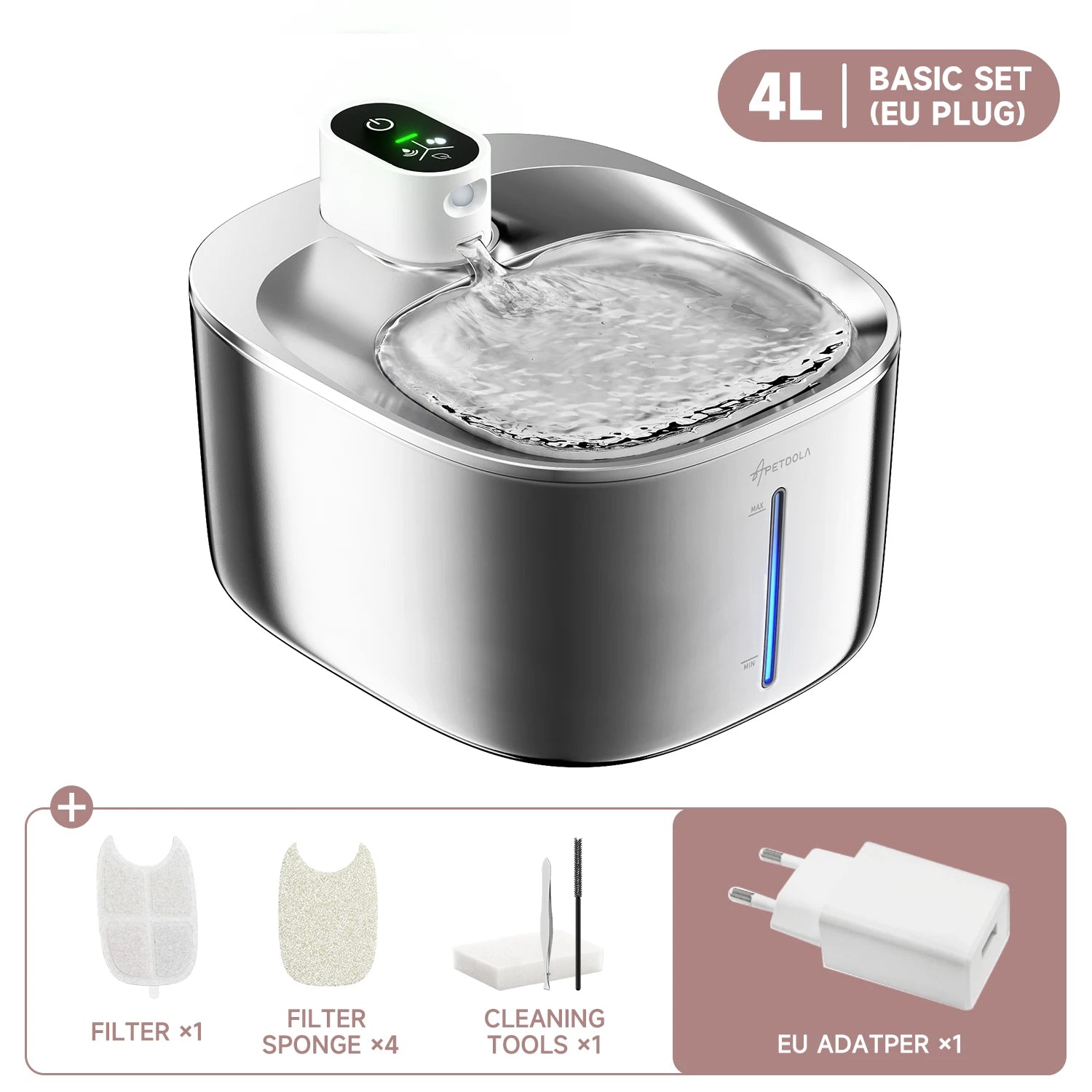 Smart Motion Detection • 4L Capacity • Wireless Freedom