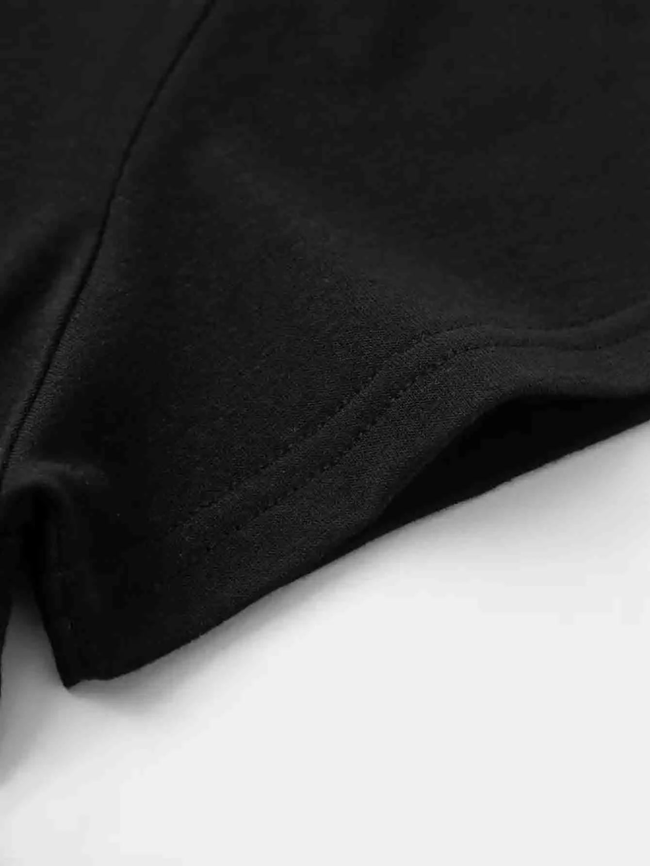 T-shirt pour hommes "I'm OK", haut décontracté à manches courtes et col rond, confort lavable en machine, version ample, tissu doux