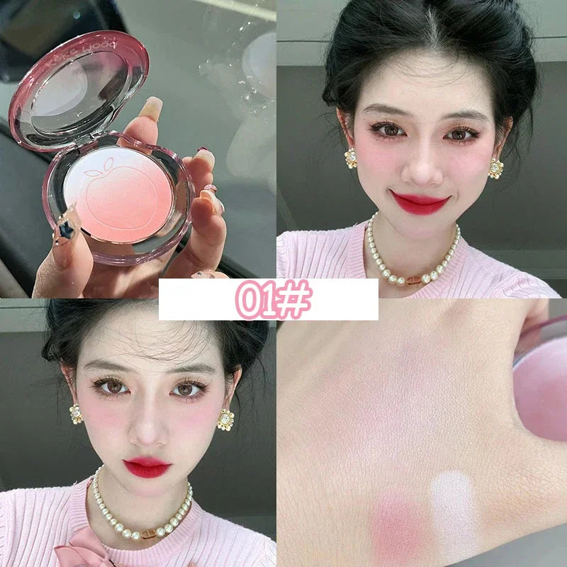 Blush Pêche & Rose – Fini Mat, Tenue Longue, Texture Soyeuse