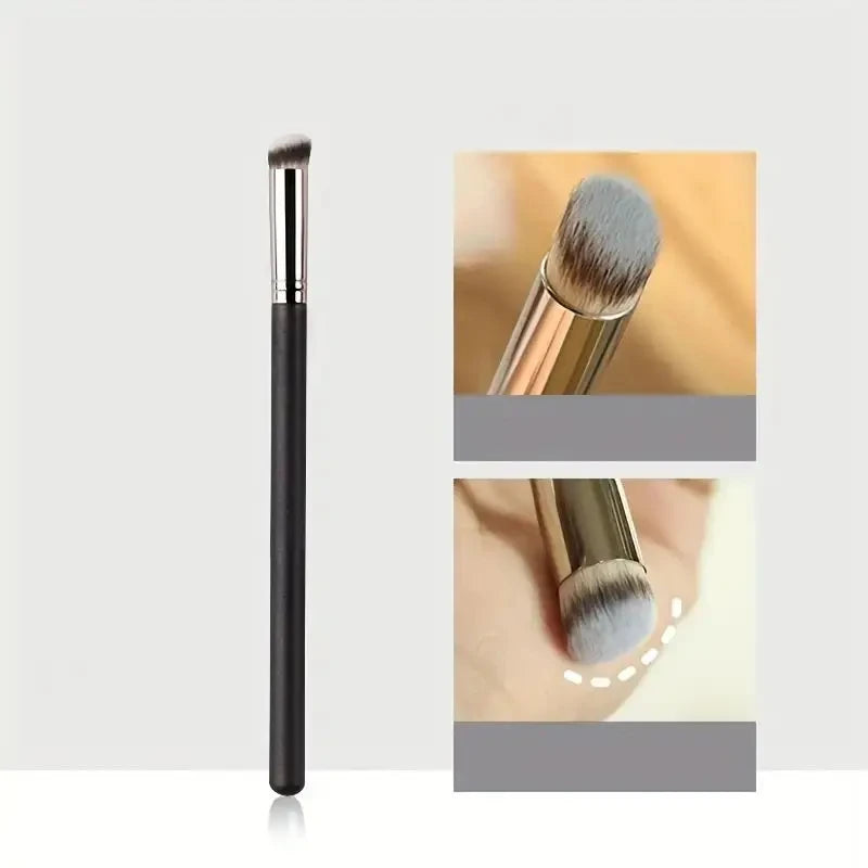 Pinceau correcteur de fond de teint, pinceaux de fard à joues de Contour Premium, impeccable sous les yeux, brosse de maquillage Dense pour le visage pour mélanger