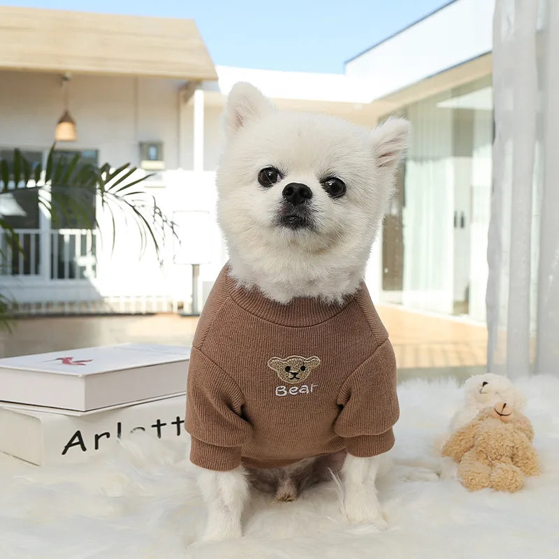 Winter Fleece Pet Sweatshirt – Warm Jacket for Dogs & Cats