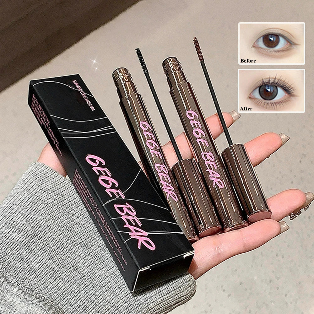 Mascara  recourbant naturel waterproof longue tenue base cils anti-bavure